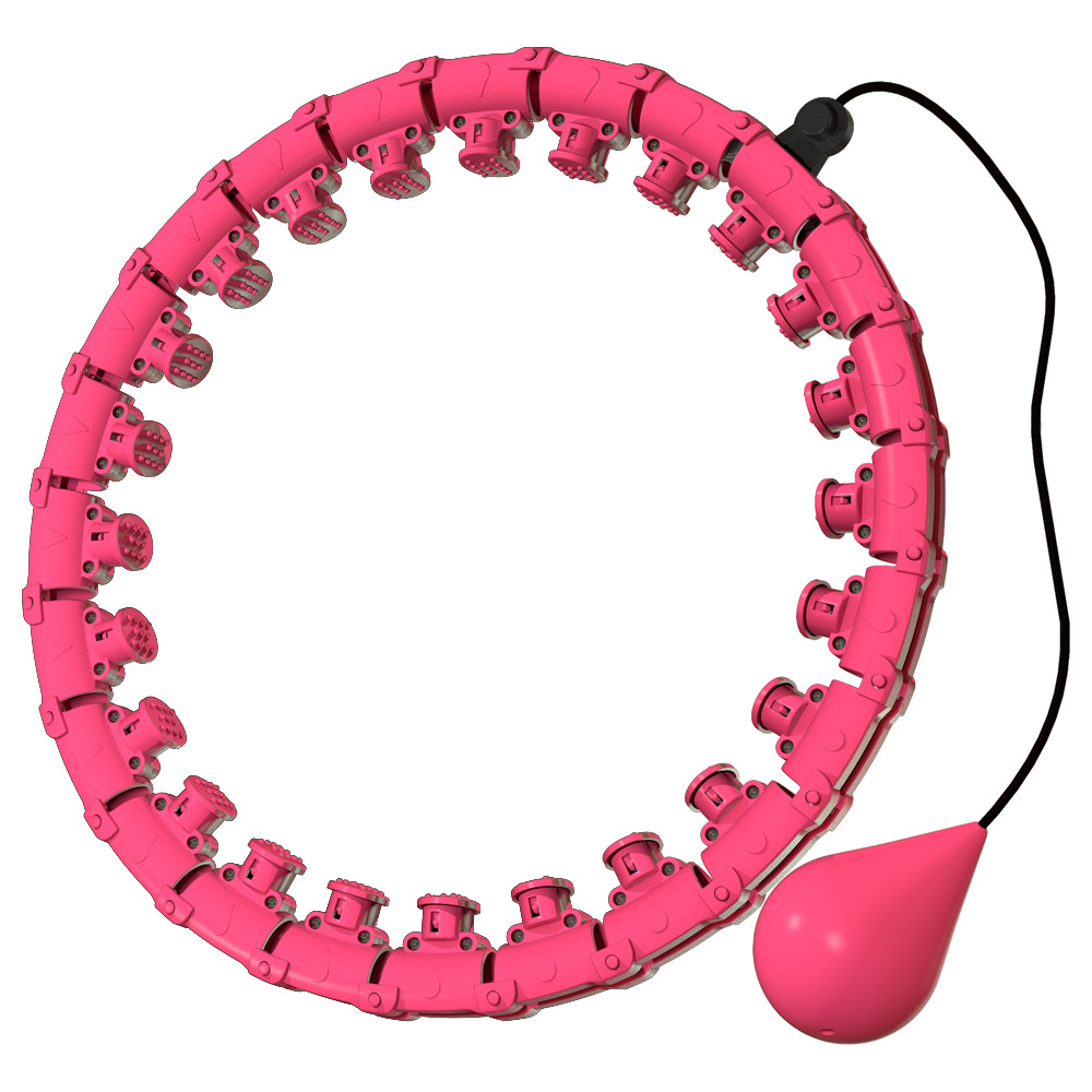 Weighted Hula Hoop – Adjustable Fit Hoop for Weight Loss