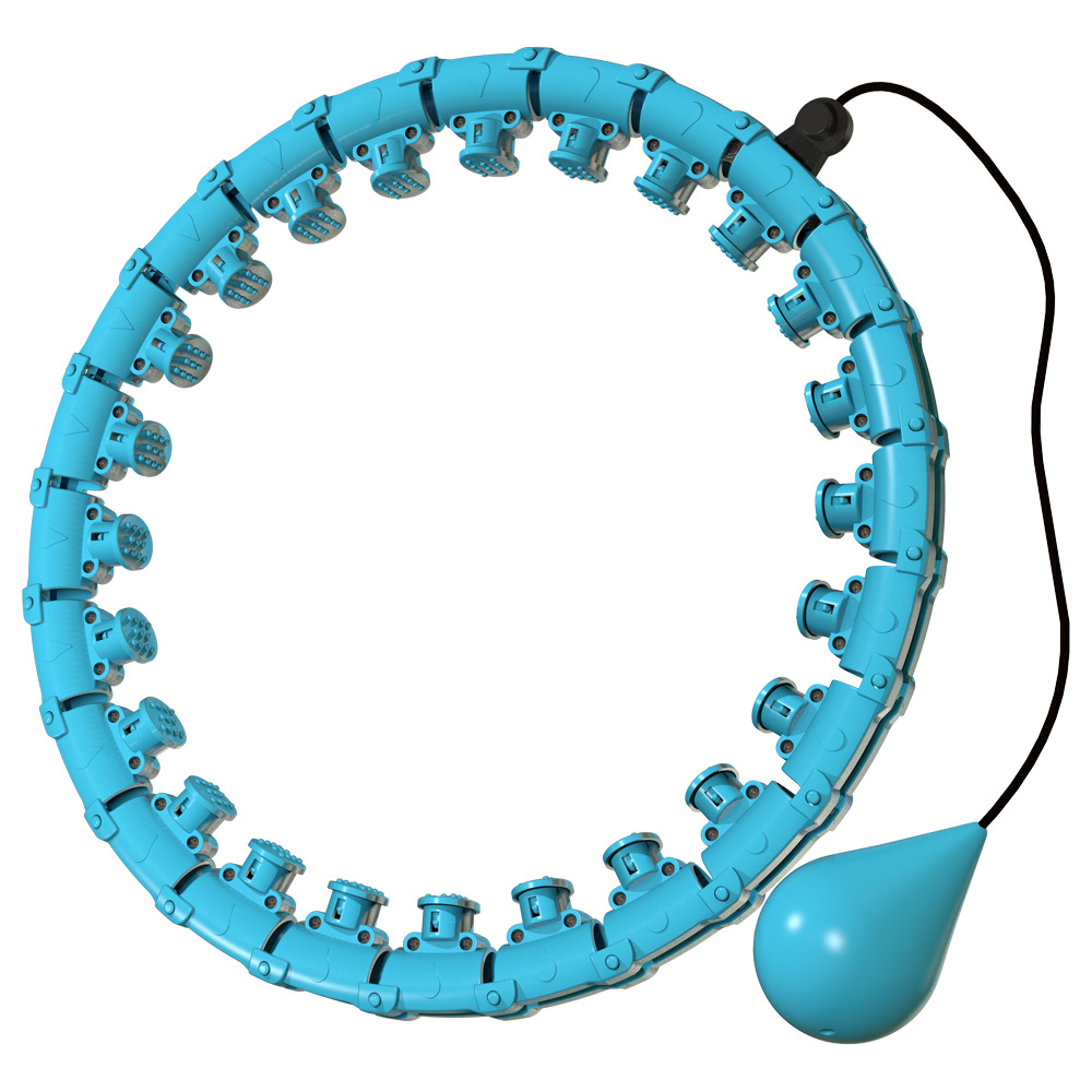 Weighted Hula Hoop – Adjustable Fit Hoop for Weight Loss