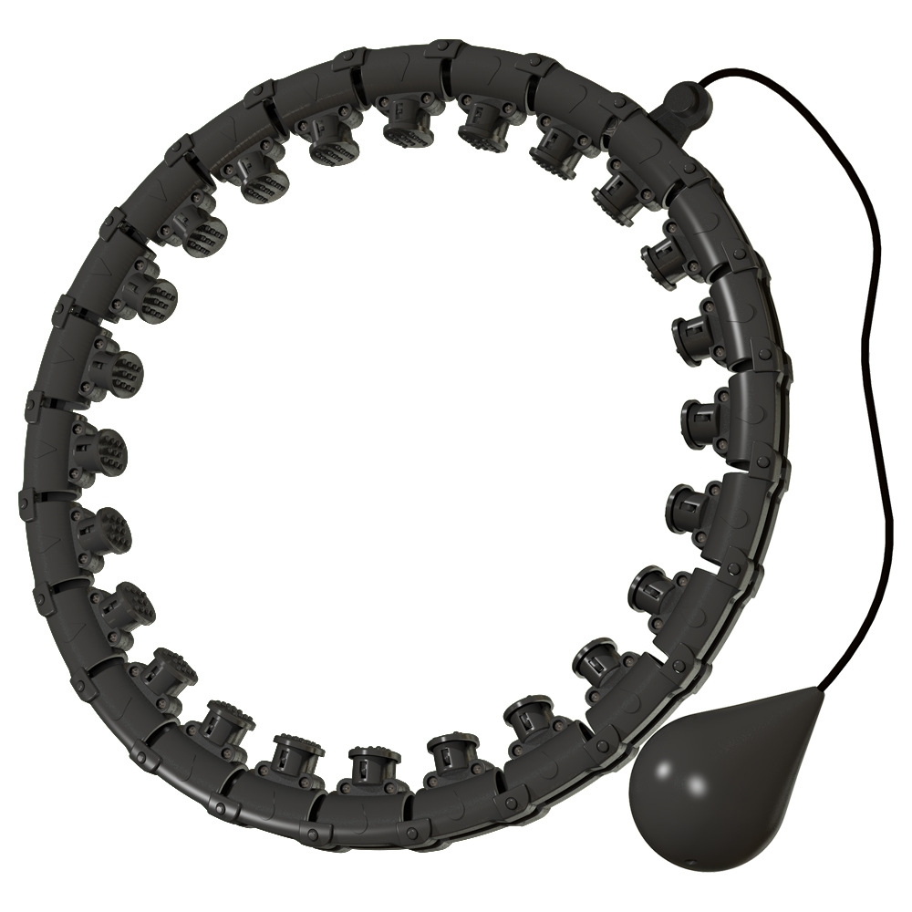Weighted Hula Hoop – Adjustable Fit Hoop for Weight Loss